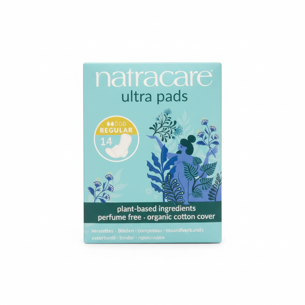 NATRACARE -- Serviette ultra normal a rabats pad+wing