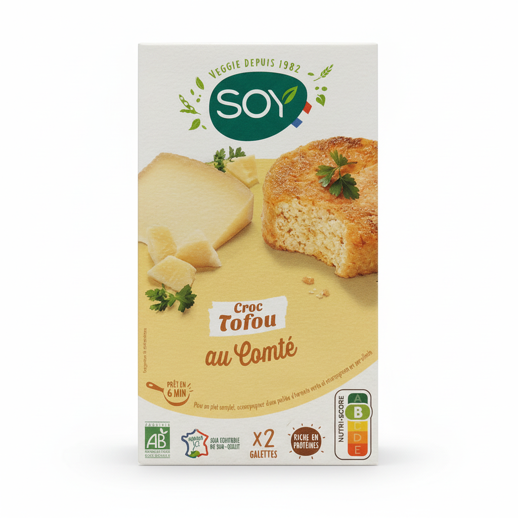 Croque tofou au comte x2