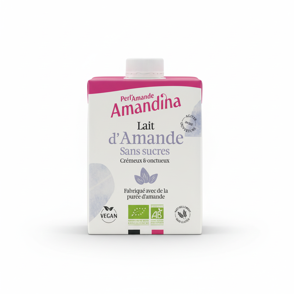 Boisson amande sans sucre