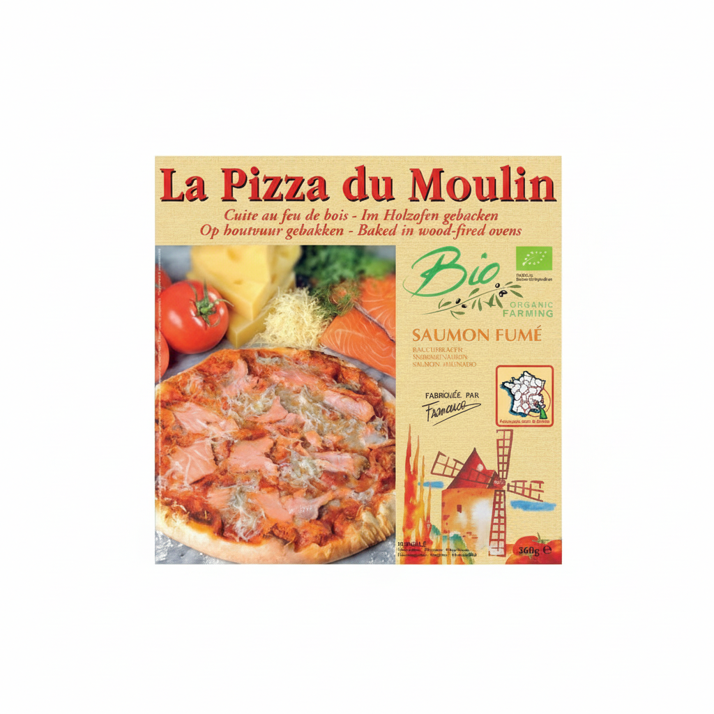 Pizza saumon fumé 360g