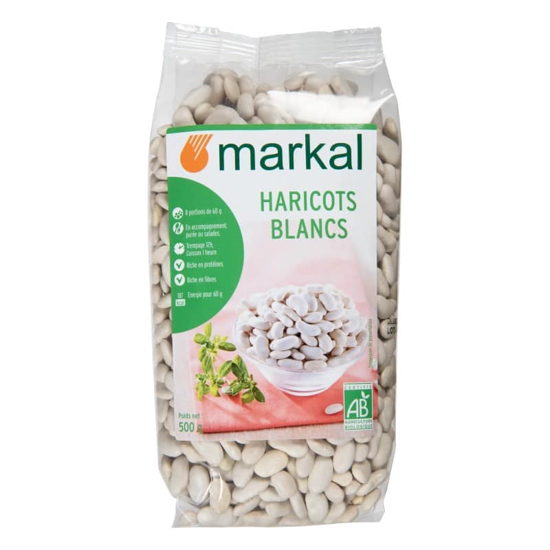 MARKAL -- Haricots blancs medium 500g
