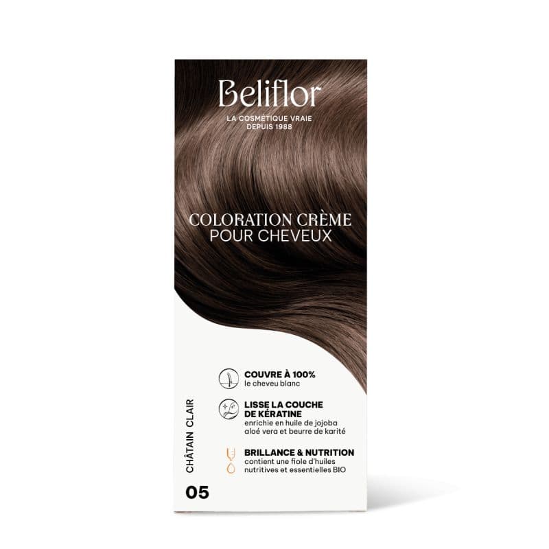 BELIFLOR -- Coloration 05 chatain clair 135ml