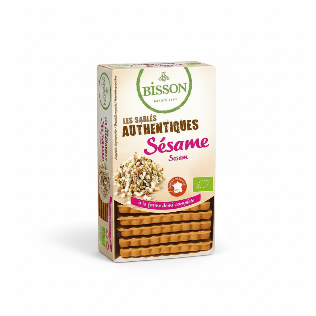 Sablés authentiques sésame 175g