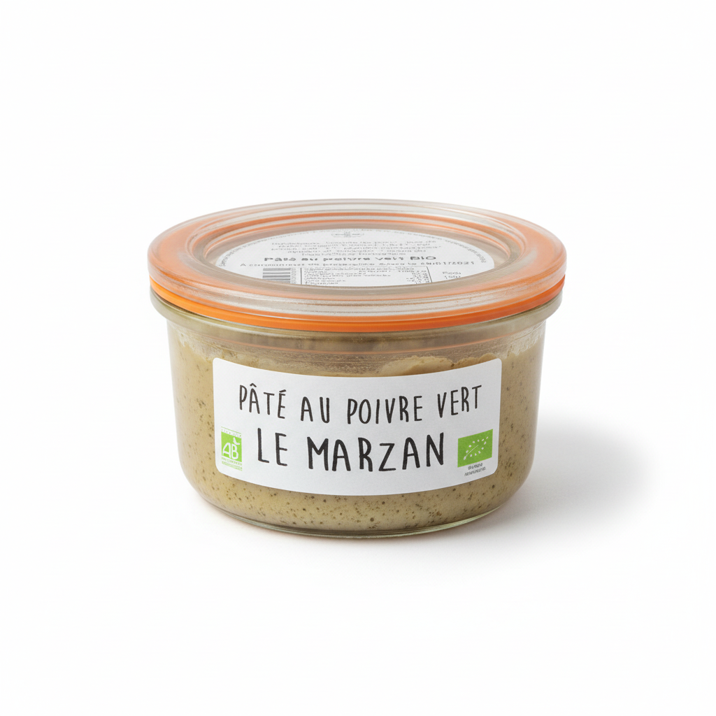 Paté poivre vert
