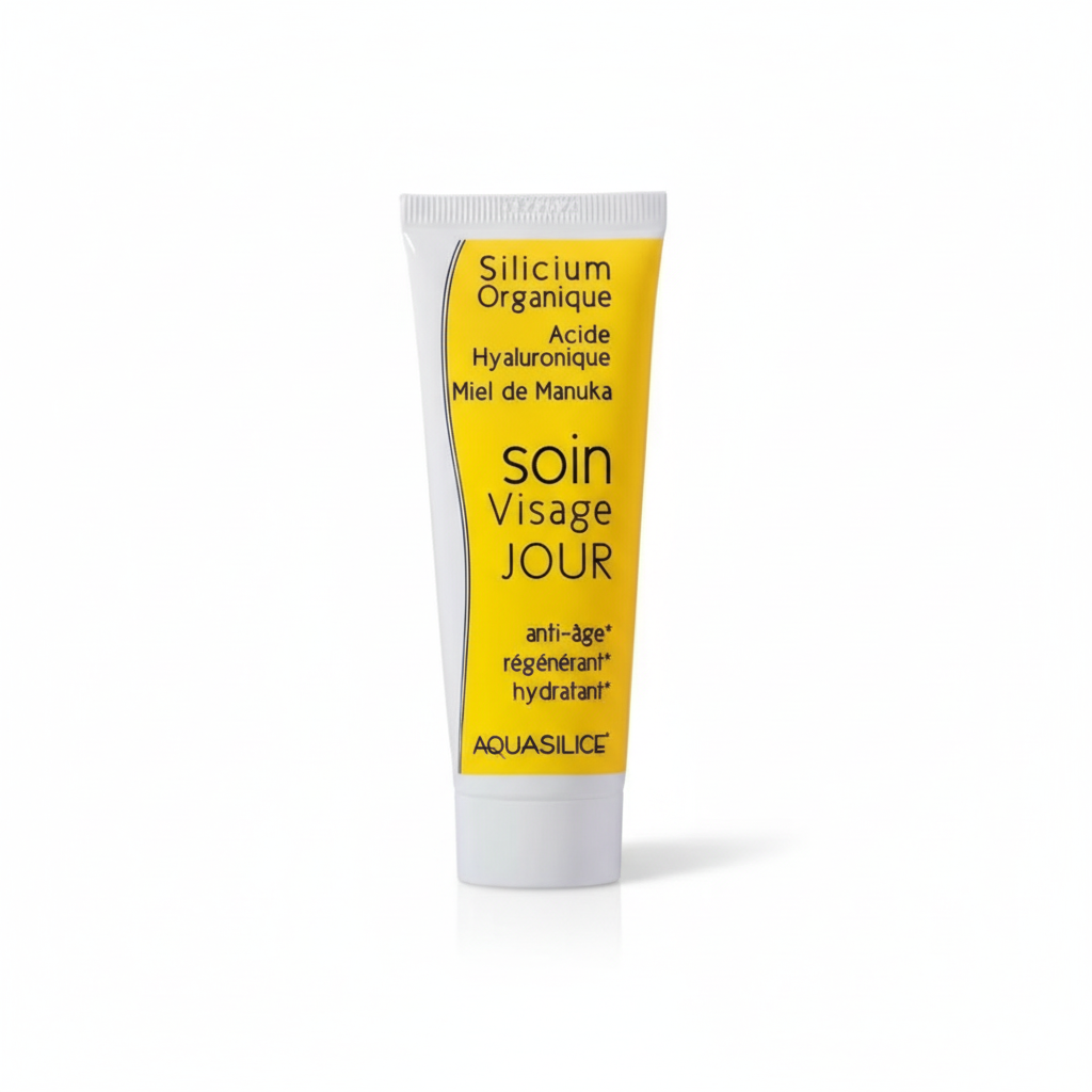 AQUASILICE -- Soin visage jour miel de manuk