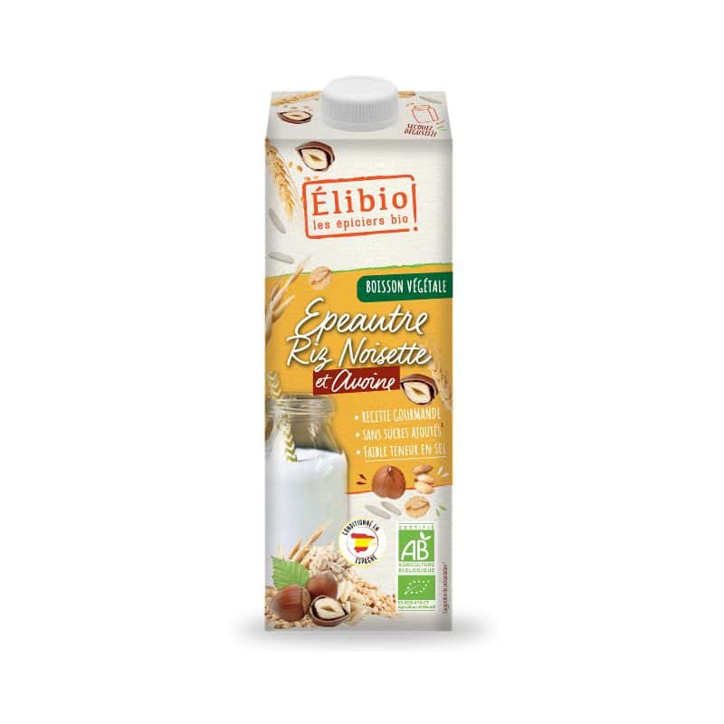 Boisson d'epeautre. riz. noise