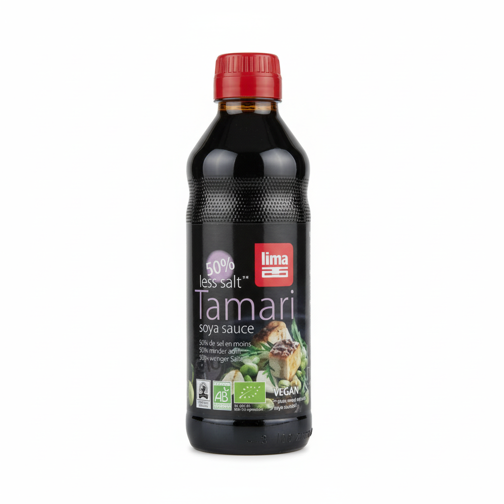 LIMA -- Tamari 50% less salt
