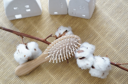 Cap Bambou -- Brosse a cheveux enfant voyage