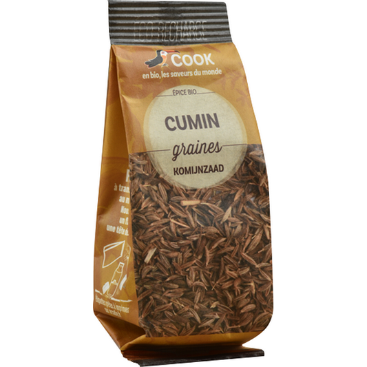 Cook épices -- Cumin en graines biopartenaire (éco recharge) (origine Turquie) - 40 g