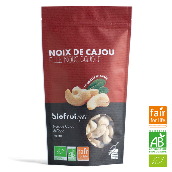 Noix de cajou nature bio et équitable - 1