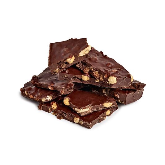 Plaque à casser chocolat noir 74% amandes bio - 1