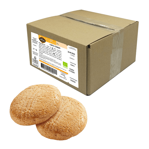 Belledonne -- Sablé citron bio - vrac 3 kg